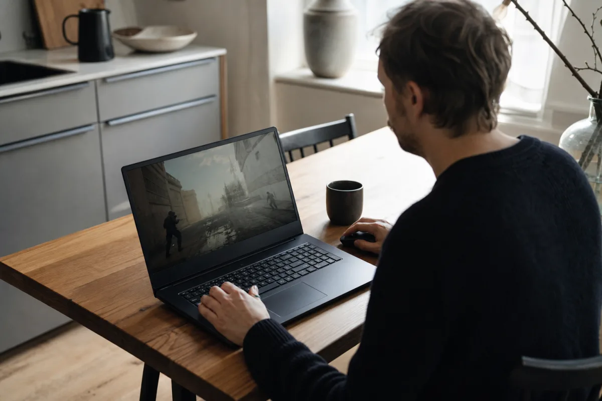 CS2, Valorant eller Apex – vilken laptop passar snabbast?
