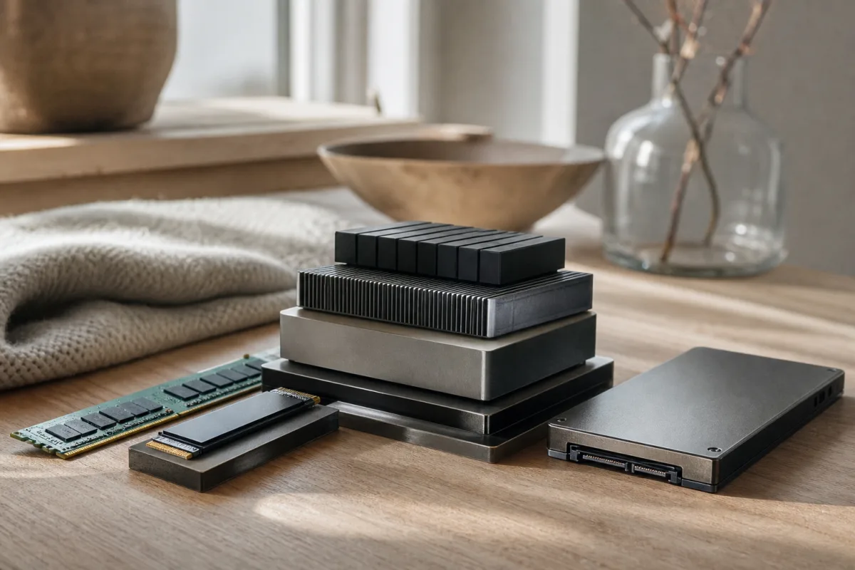 DRAM-cache, SLC-cache och TBW – vad betyder det egentligen?