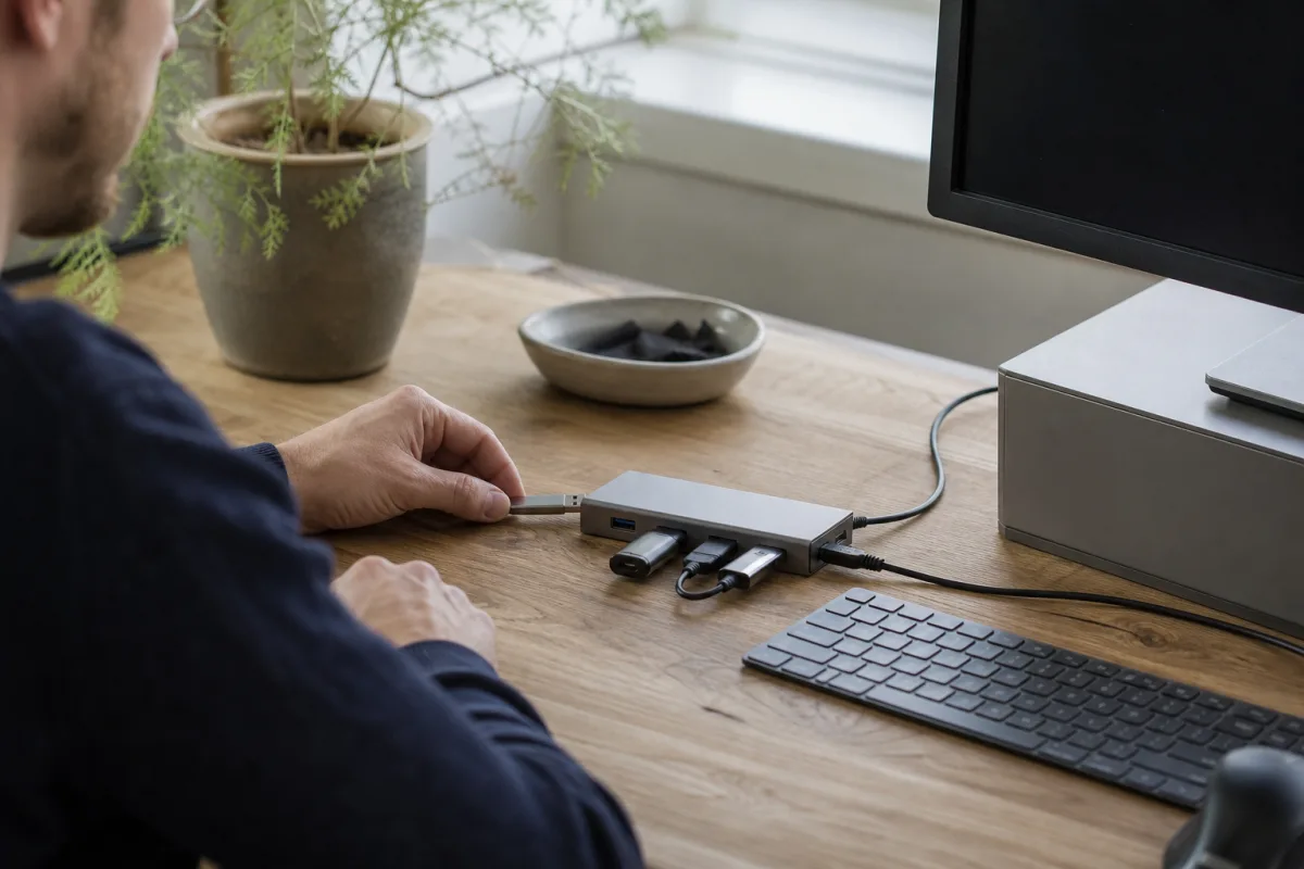 Bästa USB-hubbar för stationär dator 2026