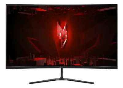 Acer Nitro ED0 Böjd Spelskärm, ED320QUS3, Svart, WQHD 31.5", 180Hz, FreeSync