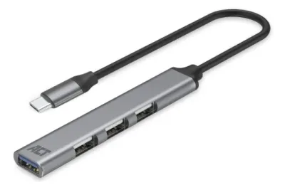 ACT USB-C-hubb 3.0 4x USB-A