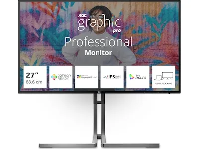 AOC 27" 4K skärm Graphic Pro U27U3CV