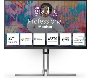 AOC 27" skärm Graphic Pro Series Q27U3CV
