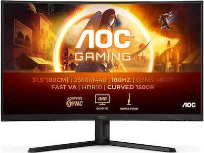 AOC 32" curved gamingskärm CQ32G4VE