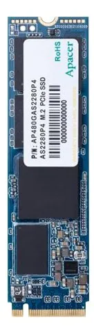 Apacer AS2280P4 - SSD - 512 GB - inbyggd - M.2 2280 - PCIe 3.0 x4 (NVMe)