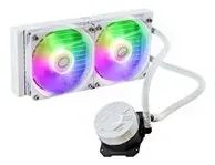 Cooler Master MasterLiquid Lite 240L Core ARGB-processorer flytande kylsystem 1-pack Vit 120 mm