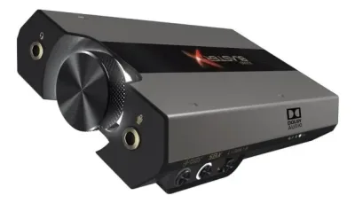 Creative Sound BlasterX G6 Externt USB-ljudkort