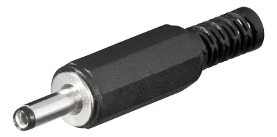 DC-kontakt med lödanslutning 3,4x1,3x9 mm