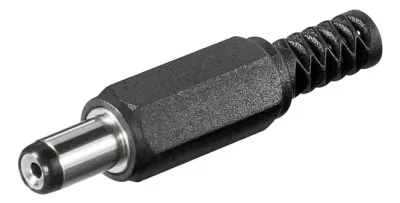 DC-kontakt med lödanslutning 5,5x1,7x10 mm