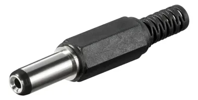 DC-kontakt med lödanslutning 5,5x2,1x14 mm