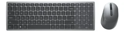 DELL KM7120W tangentbord Trådlös RF + Bluetooth QWERTY Nordic Grå
