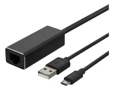DELTACO Ethernet-adapter for ChromeCast