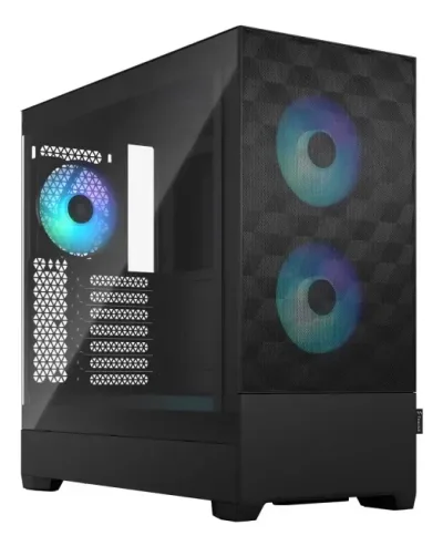 Fractal Design Pop Air RGB Svart TG Clear Tint