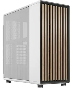 Fractal North Chalk White Mesh Mid Tower
