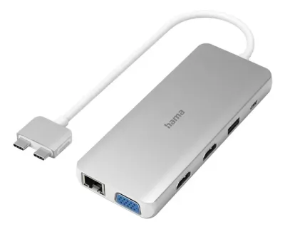 Hama Hubb USB-C Connect2Mac 12-portar