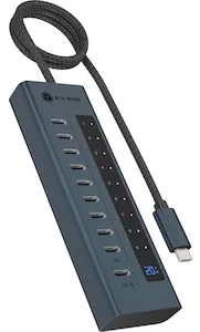 ICY BOX 10 portar USB Type-C® Gen 2 Hub