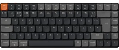 Keychron K3 V3 RGB Aluminium QMK Low Profile 2.0 Super Brown trådlös tangentbord