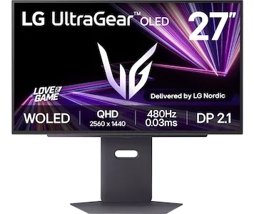 LG 27" UltraGear gamingskärm 27GX790A