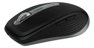 Logitech Master Series MX Anywhere 3S for Mac - Mus - 6 knappar - trådlös - Bluetooth - rymdgrå