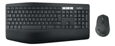 Logitech MK850 tangentbord Trådlös RF + Bluetooth QWERTY Nordiska språk Svart