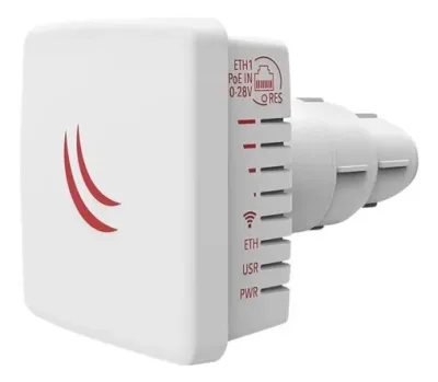 MikroTik LDF 5 Dual chain 5GHz system for long distance links with satellite offset dish antennas