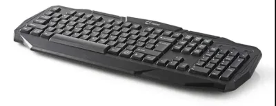Nedis Trådat Gaming Tagentbord | USB 2.0 | Membrantangenter | LED | US International | US Layout | USB ström | Strömkabel längd: 1.50 m | Spel