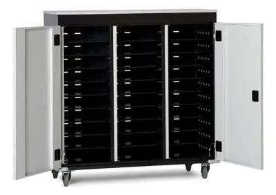 PC/Laptop/iPad opladningsskab på hjul 30 rum - seq