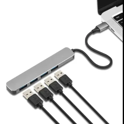 Plexgear USB-C till 4x USB-A-adapter CB223
