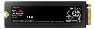 Samsung 990 PRO MZ-V9P4T0CW