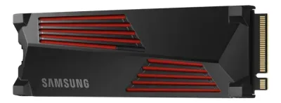 Samsung 990 PRO PCle 4.0 NVMe M.2 SSD med kylfläns 2 TB