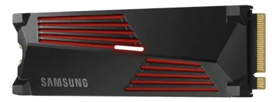 Samsung 990 PRO PCle 4.0 NVMe M.2 SSD med kylfläns 4 TB