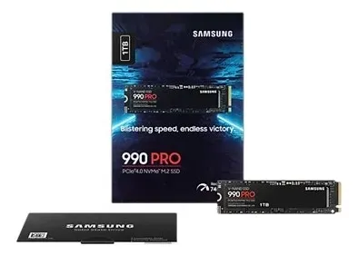 Samsung 990 PRO Solid state-drive MZ-V9P1T0BW 1TB M.2 PCI Express 4.0 x4