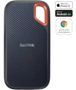 SanDisk Extreme Ekstern SSD 2TB