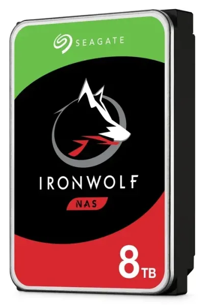 Seagate Ironwolf Intern hårddisk 3,5” 8 TB