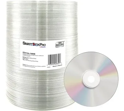 Smartdisk BD-R White Thermal Printable 25GB spindel 69836 50-pack