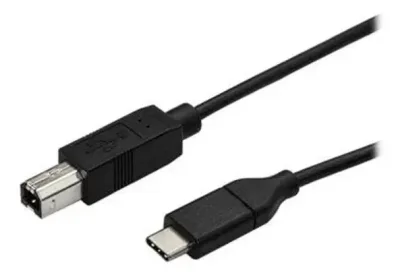 StarTech.com USB-C to USB-B Printer Cable - M/M - 0.5 m - USB 2.0 - USB-C cable - 50 cm