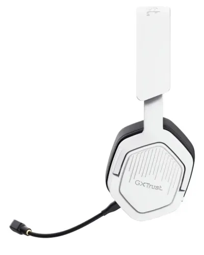 Trust GXT493W Carus trådlöst headset – vitt