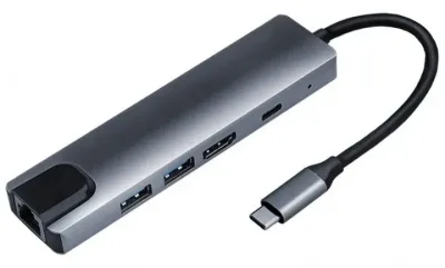 USB-C Hubb 5 portar