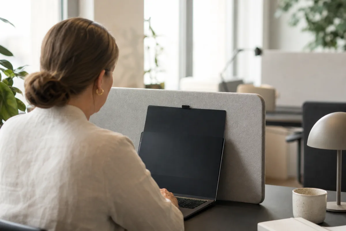 Bästa privacyskärmarna för öppna kontor