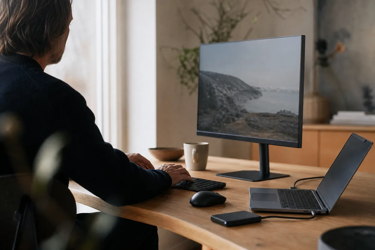 Samsung-tillbehör för en smidigare datoruppsättning